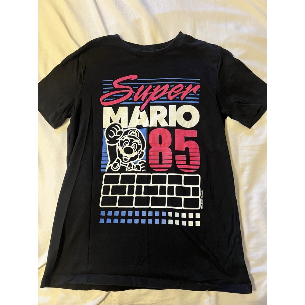 Super Mario Bros Since 85 Vintage Tshirt Sz Teen X-Large